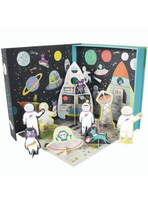 Floss & Rock Playbox  Space Travel - 2 en 1