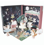 Floss & Rock Playbox, Swan Lake - 2 in 1 - 21.5 x 21.5 x 4.5 cm