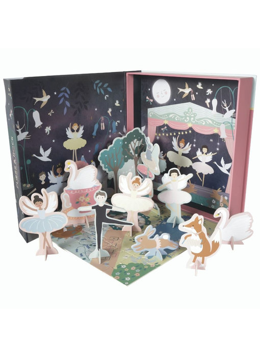 Floss & Rock Playbox Swan Lake - 2 en 1