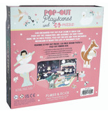 Floss & Rock Playbox, Swan Lake - 2 en 1 - 21,5 x 21,5 x 4,5 cm