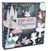 Floss & Rock Playbox Schwanensee - 2 in 1 - 21,5 x 21,5 x 4,5 cm