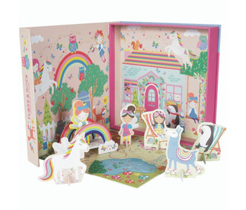 Floss & Rock Playbox Rainbow Fairy - 2 in 1