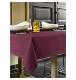 De Witte Lietaer Tablecloth Round, Burgundy - Ø 210 cm - 100% Polyester