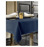 De Witte Lietaer Tablecloth Round, Dark Blue - Ø 210 cm - 100% Polyester