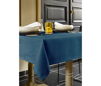 De Witte Lietaer Tablecloth Gibson Turkish Blue 145 x 360 cm Polyester