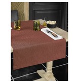 De Witte Lietaer Tablecloth, Gibson Terracotta - 145 x 360 cm - 100% Polyester