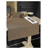 De Witte Lietaer Tablecloth, Gibson Walnut - 145 x 360 cm - 100% Polyester