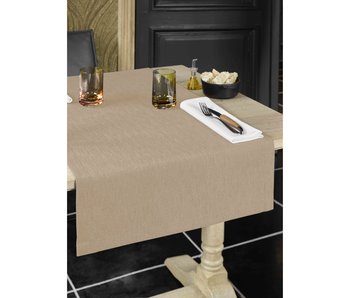 De Witte Lietaer Tablecloth Round Gibson Sand Ø 190 cm Polyester