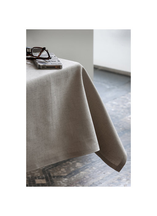 De Witte Lietaer Nappe Sonora Flint 160 x 260 cm Coton