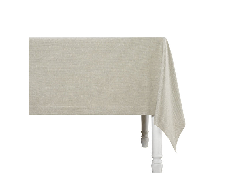 De Witte Lietaer Nappe, Sonora Flint - 160 x 260 cm - 100% Coton