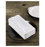 De Witte Lietaer Napkins, Sonora Pearl White (4 pcs.) - 50 x 50 cm - 100% Cotton