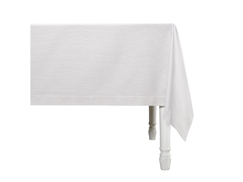 De Witte Lietaer Nappe, Sonora Pearl White - 160 x 360 cm - 100% Coton