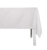 De Witte Lietaer Tischdecke, Sonora Pearl White – 160 x 310 cm – 100 % Baumwolle