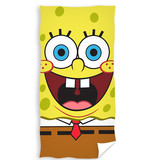 SpongeBob Serviette de plage, Face - 70 x 140 cm - Coton