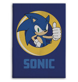 Sonic Plaid polaire - 100 x 140 cm - Polyester