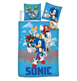 Sonic Bettbezug Always Running - Single - 140 x 200 cm - Polyester