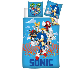 Sonic Housse de couette Always Running 140 x 200 63 x 63 cm Polyester