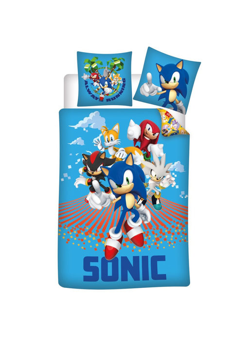 Sonic Duvet cover Always Running 140 x 200 63 x 63 cm Polyester