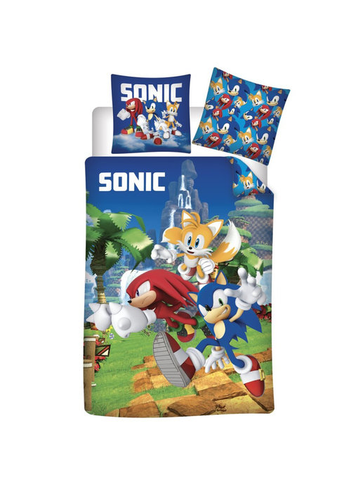 Sonic Dekbedovertrek Friends 140 x 200 63 x 63 cm Polyester