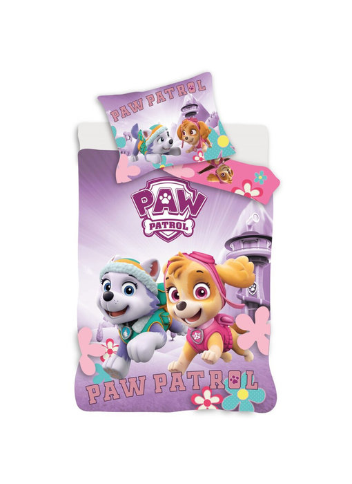 PAW Patrol Bettbezug Skye & Everest 140 x 200 63 x 63 cm Polyester