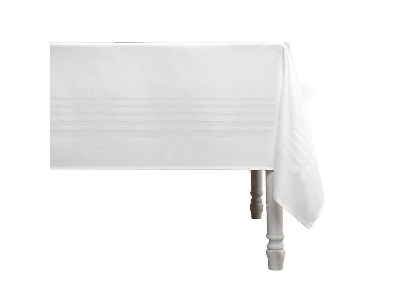 De Witte Lietaer Tablecloth Deauville White - 160 x 350 cm - 100% Cotton