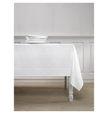 De Witte Lietaer Tischdecke Deauville Weiß - 160 x 260 cm - 100% Baumwolle