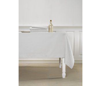 De Witte Lietaer Nappe Kalahari Gris/Blanc 170 x 360 cm Coton