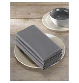 De Witte Lietaer Napkins, Kalahari Charcoal (4 pcs.) - 51 x 51 cm - 100% Cotton De Witte Lietaer Napkins, Kalahari Charcoal (4 pcs.) - 51 x 51 cm - 100% Cotton