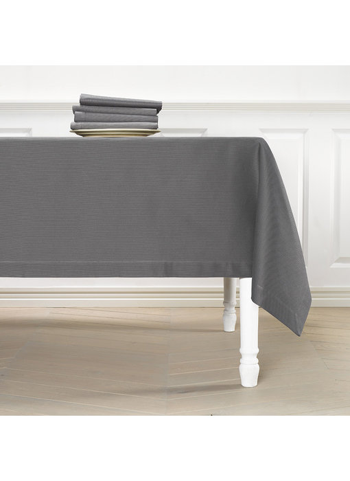 De Witte Lietaer Nappe Kalahari Charcoal 170 x 360 cm Coton