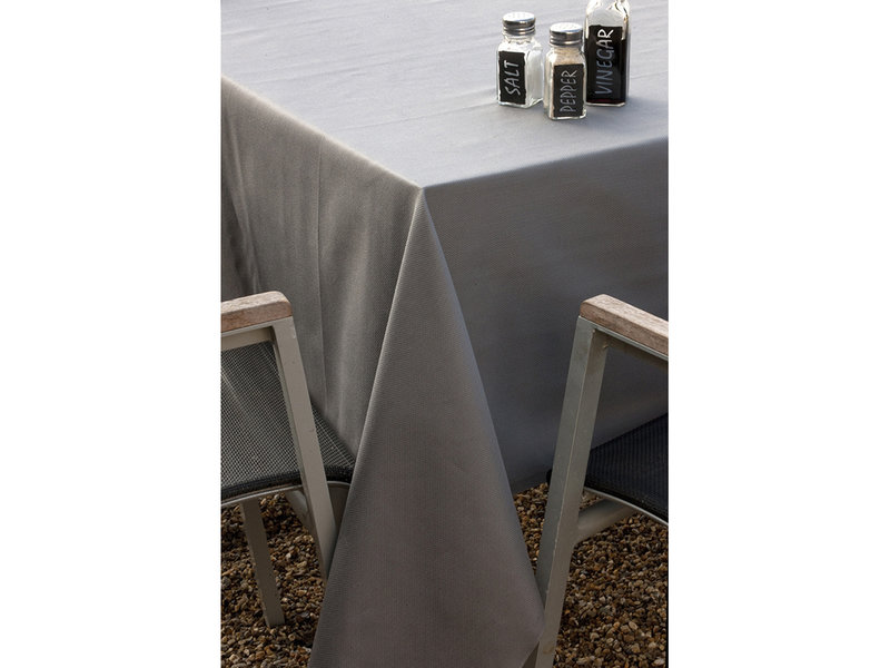 De Witte Lietaer Nappe, Kalahari Charcoal - 170 x 360 cm - 100% Coton