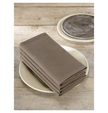 De Witte Lietaer Serviettes, Kalahari Cocoa (4 pcs.) - 51 x 51 cm - 100% Coton