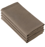 De Witte Lietaer Napkins, Kalahari Cocoa (4 pcs.) - 51 x 51 cm - 100% Cotton