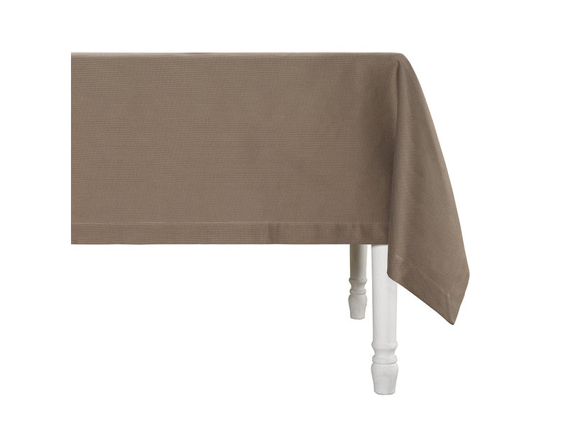 De Witte Lietaer Nappe, Kalahari Cacao - 170 x 220 cm - 100% Coton