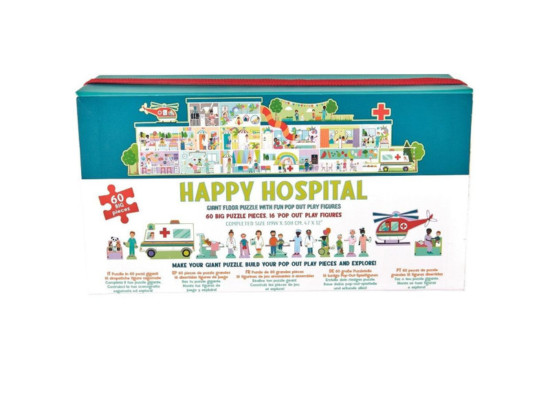 Floss & Rock Playbox Hôpital - 22 x 29 x 10 cm