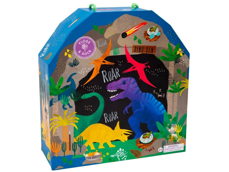 Floss & Rock Playbox Dino - 28.5 x 27.5 x 10 cm