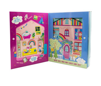 Floss & Rock Magnetisches Spielhaus Rainbow Fairy