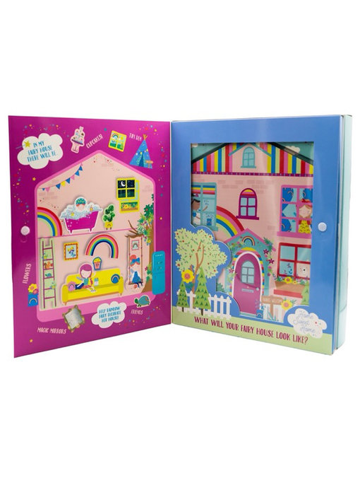 Floss & Rock Magnetisches Spielhaus Rainbow Fairy