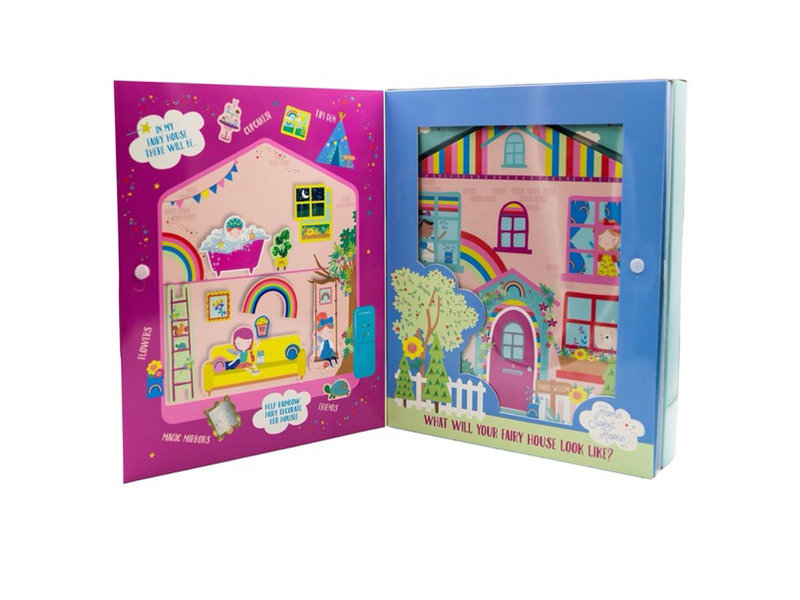 Floss & Rock Magnetic Playhouse, Rainbow Fairy - 28.5 x 23 x 6 cm