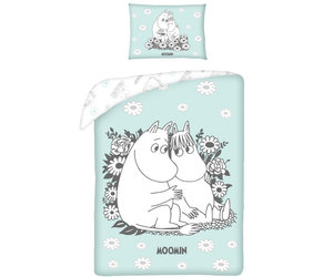 Moomin baby duvet cover - 100 x 135 cm 