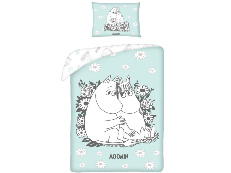 Moomin BABY Dekbedovertrek - 100 x 135 cm - Katoen