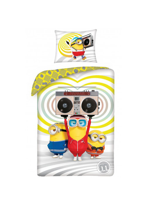 Minions Dekbedovertrek Boogie 140 x 200 cm + 70 x 90 cm Katoen