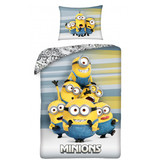 Minions Bettbezug, Crazy - Single - 140 x 200 cm - Baumwolle