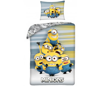 Minions Duvet cover Crazy 140 x 200 cm + 70 x 90 cm Cotton