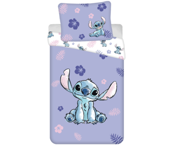 Disney Lilo & Stitch Dekbedovertrek Flower 140 x 200 cm Katoen