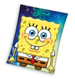 SpongeBob Fleecedecke, Smile - 110 x 140 cm - Polyester