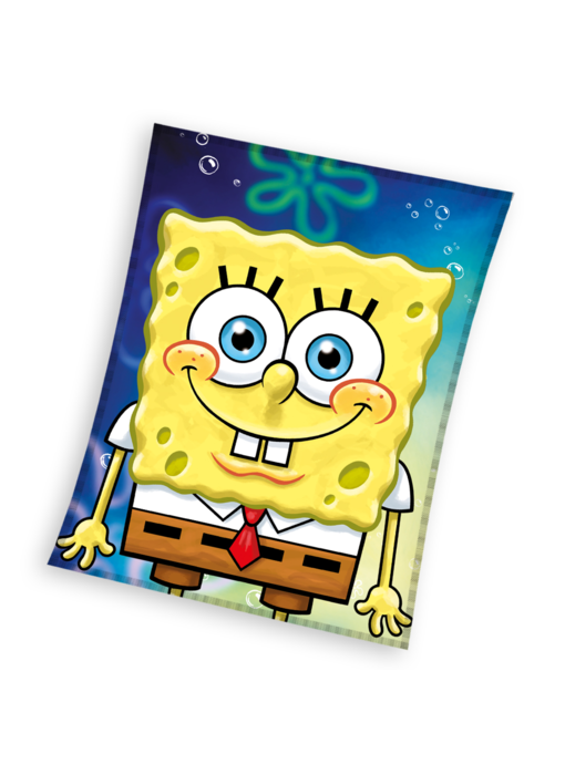 SpongeBob Fleecedecke Smile 110 x 140 cm Polyester