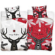 Duvet cover Reindeer 140 x 200 + 60 x 70 cm Cotton