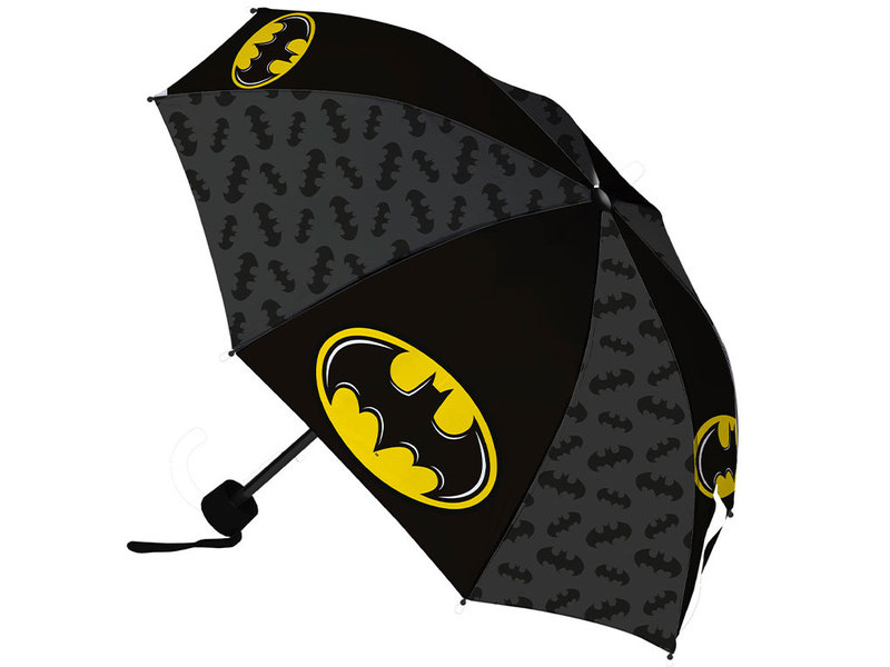 Batman Paraplu, Logo - Ø 96 x 24/55 cm - Polyester