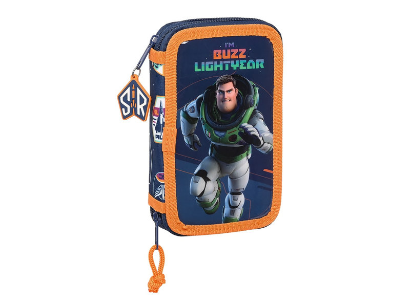 Buzz Lightyear Filled pouch, Star Command - 28 pieces - 19.5 x 12.5 x 4 cm - Polyester