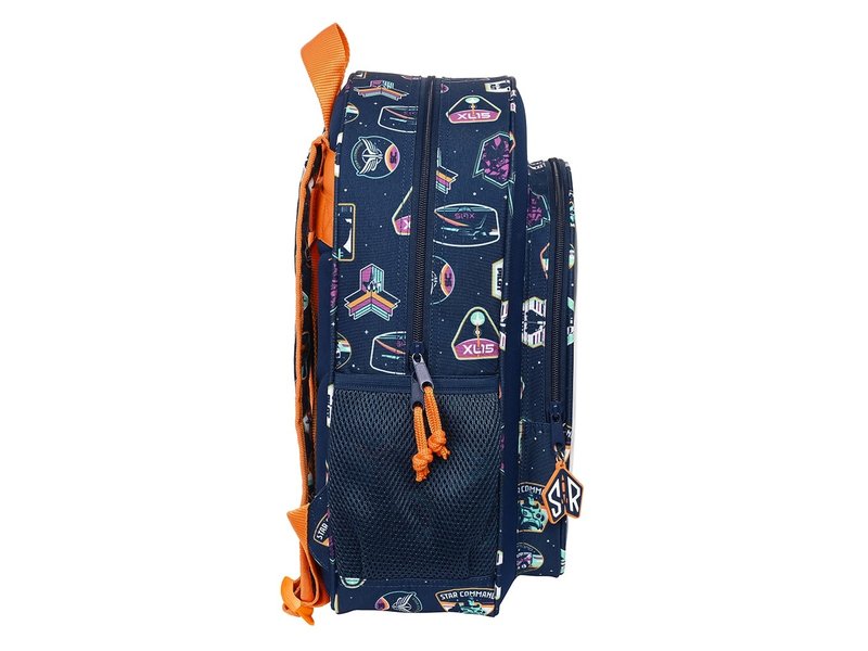 Buzz Lightyear Backpack, Star Command - 38 x 32 x 12 cm - Polyester